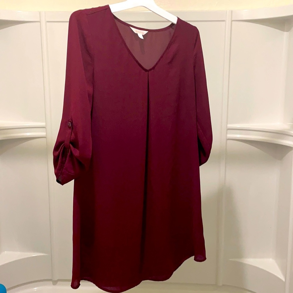 Maroon dress